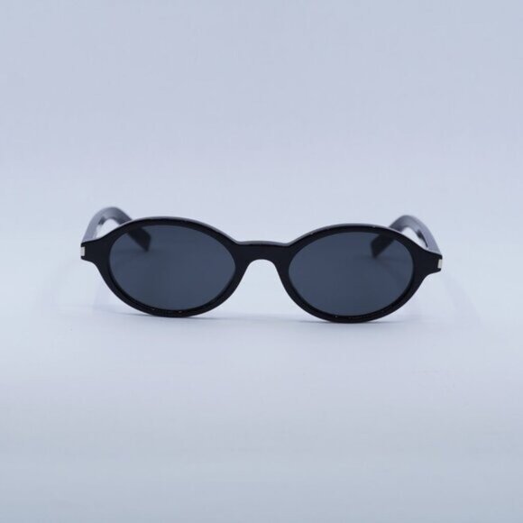 Saint Laurent SL751 JEANNE 001 Oval Sunglasses - Black main image 11
